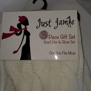 Just Jamie stay warm three piece sets. A